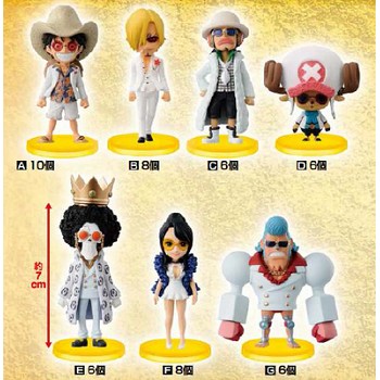 One Piece anime figures set(7pcs a set)