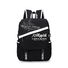 Sword Art Online anime backpack bag