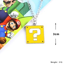 Super Mario anime necklace