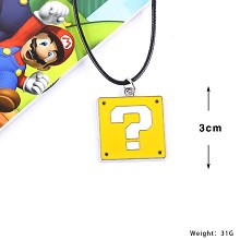 Super Mario anime necklace