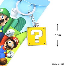 Super Mario anime key chain