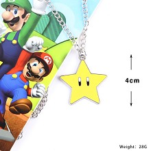 Super Mario anime necklace