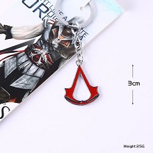 Assassin's Creed anime key chain