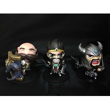 League of Legends figures set(3pcs a set)