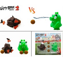 Angry Birds anime figures set(2pcs a set)