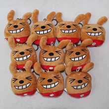 3.2inches Kakao friends plush dolls set(10pcs a se...