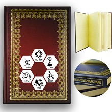 EXO star hard cover notebook(120pages)