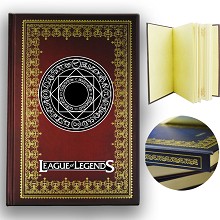 League of Legends hard cover notebook(120pages)