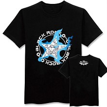 Black rock shooter anime cotton t-shirt