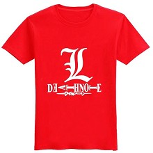 Death Note anime cotton t-shirt