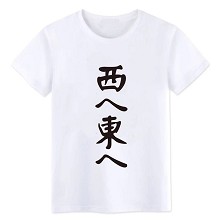 Anohana anime cotton t-shirt