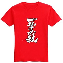 One Punch Man anime cotton t-shirt