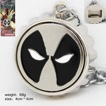 Deadpool anime necklace