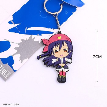 Lovelive Sonoda Umi anime key chain