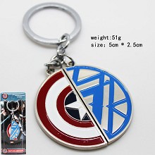 Captain America anime key chain