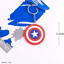 Captain America anime key chain