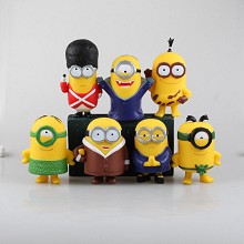 Despicable Me anime figures set(7pcs a set)