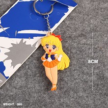 Sailor Moon anime key chain