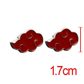 Naruto cufflink cuff sleeve button set(2pcs a set)