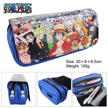 One Piece anime pen bag