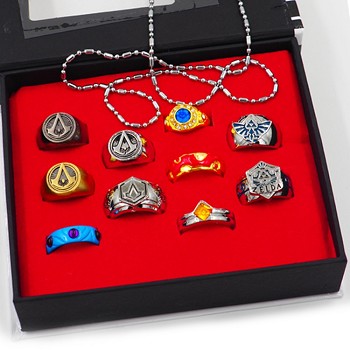 Assassin's Creed anime rings set(10pcs a set)