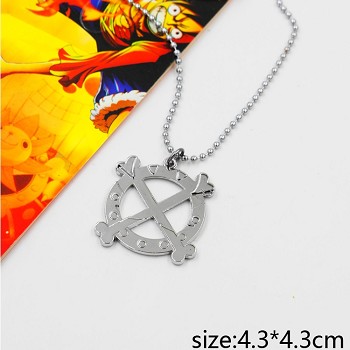 One Piece anime necklace