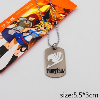 Fairy Tail anime necklace