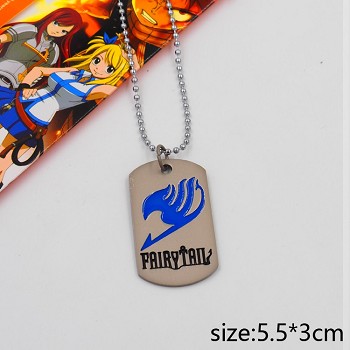 Fairy Tail anime necklace