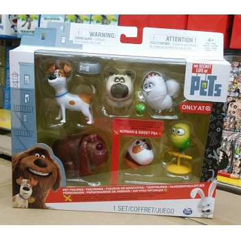 The Secret Life of Pets figures a set