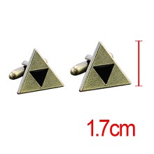 The Legend of Zelda cufflink cuff sleeve button se...