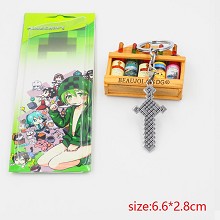 Minecraft key chain