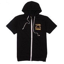 One Punch Man anime cotton short sleeve hoodie