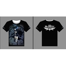 Black rock shooter anime t-shirt