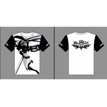 Black rock shooter anime t-shirt