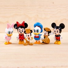 Mickey figures set(6pcs a set)