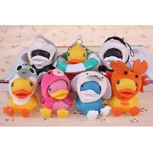 The duck figures set(7pcs a set)