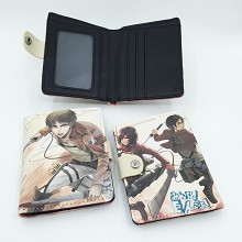 Attack on Titan anime wallet