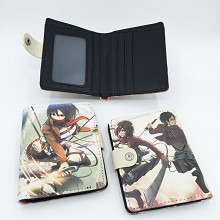 Attack on Titan anime wallet