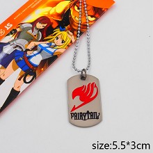 Fairy Tail anime necklace