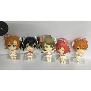 Lovelive anime figures set(5pcs a set)