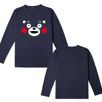 Kumamon long sleeve cotton t-shirt