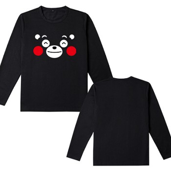 Kumamon long sleeve cotton t-shirt