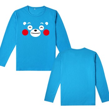 Kumamon long sleeve cotton t-shirt