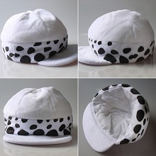 One Piece Law cosplay plush hat