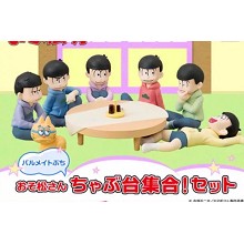 Osomatsu-san anime figures set(6pcs a set)