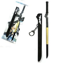 Black rock shooter anime weapon key chain 220mm