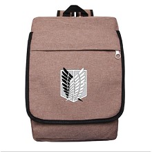 Attack on Titan anime backpack bag