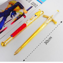 Fate cos weapon key chain