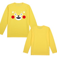 Kumamon long sleeve cotton t-shirt