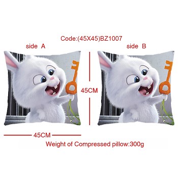 The Secret Life of Pets two-sided pillow